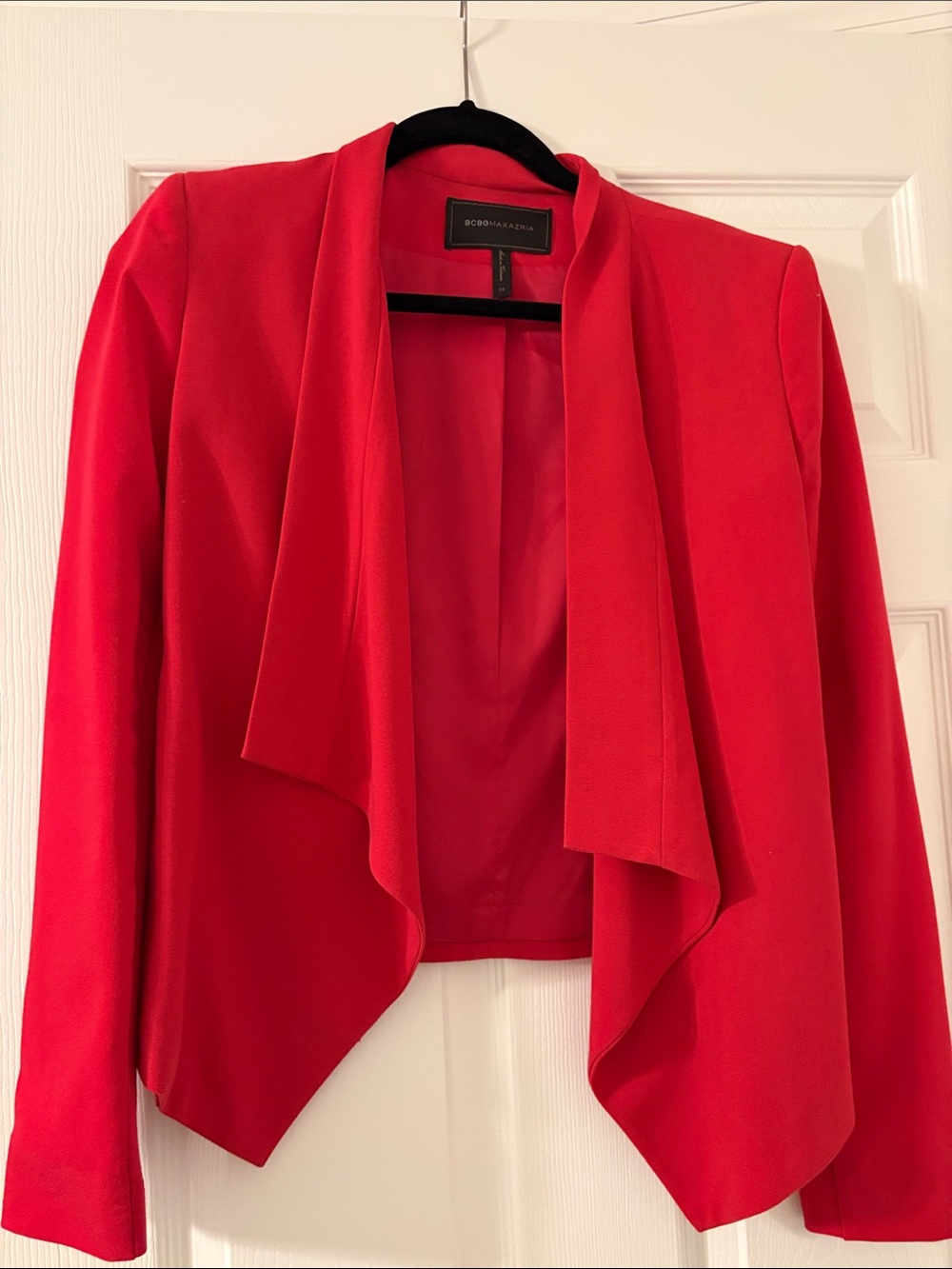 Bcbg Aubree Rio red blazer XS